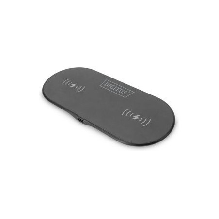 Digitus Dobbelt Trådløs Opladningsblok 15W - Effektiv 24-pin USB-C Til Hurtig Opladning!